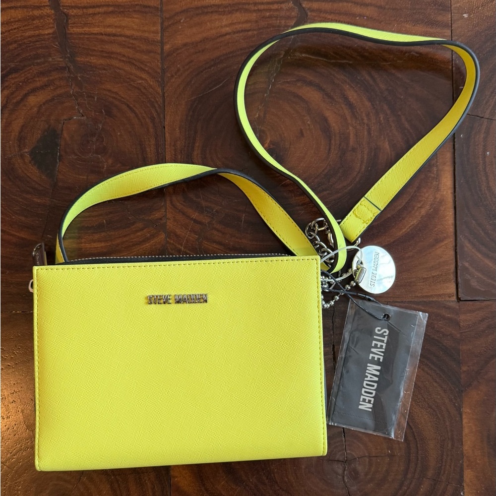 Steve Madden Vibrant Yellow Crossbody Bag